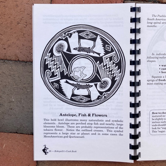 2 Vintage Arizona Cookbooks Kokopelli Adobe Cactus Desert Mesa Creation Myth - Picture 5 of 15